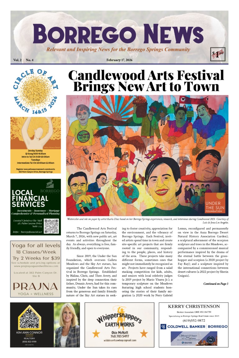 Cover image Borrego News Final Vol2-no4-021726