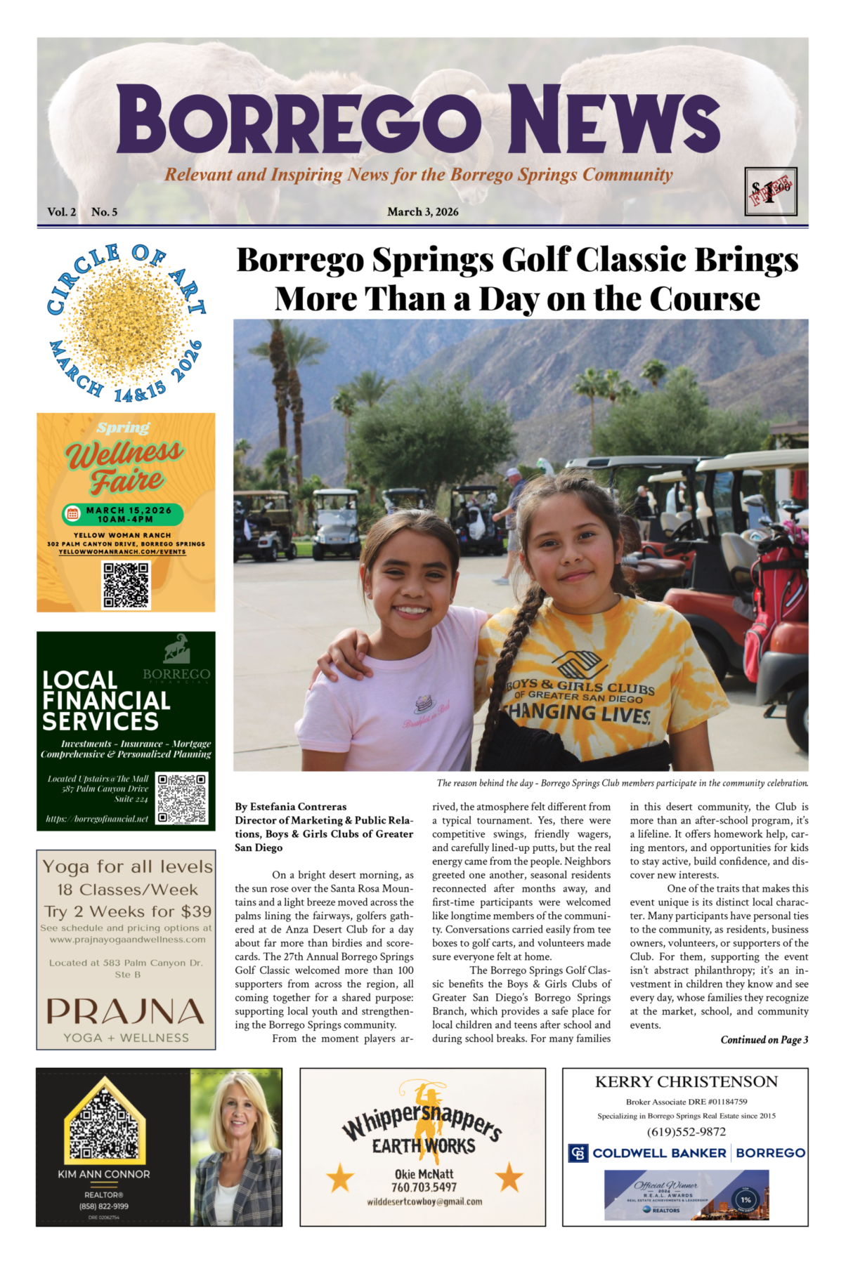 Cover image Borrego News Final Vol2-no5-030326